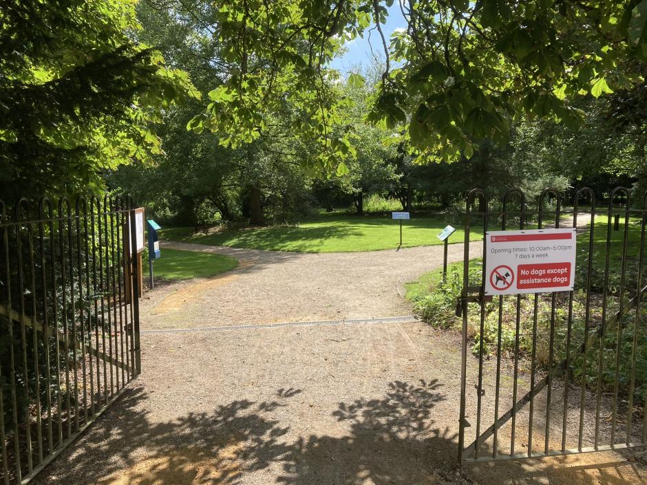 Inner Gates to the Arboretum